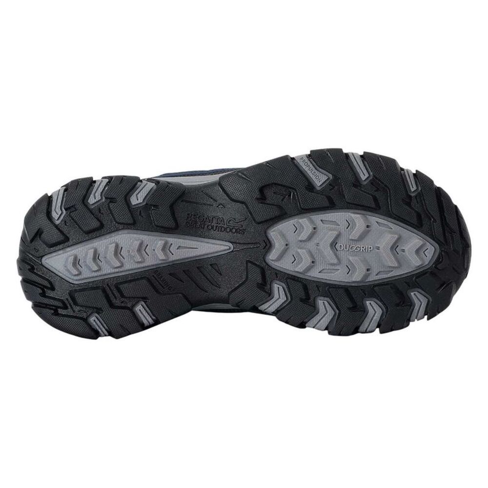 Regatta Childrens/Kids Holcombe III Walking Boots / Navy/Lime Punch
